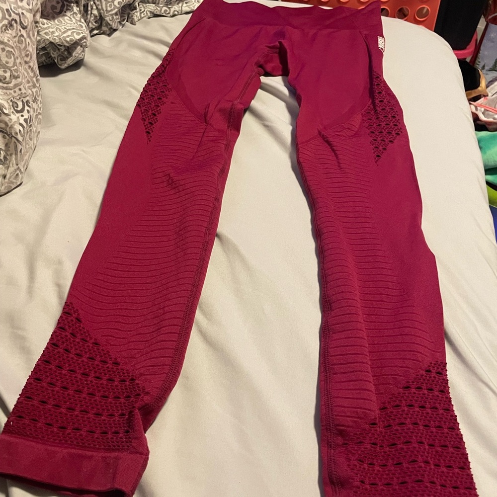 Maroon Leggings